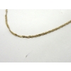 Image 2 : 10 KT Gold Fine 20" Singapore Twist Chain