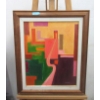 Image 1 : L. Donati Signed Original Abstract Painting