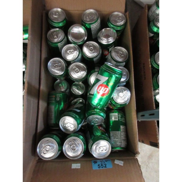 35+ Dented 355 ml Cans of 7-Up