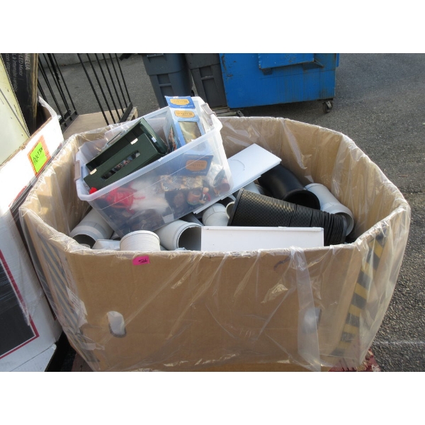 Skid of AC Vent Hoses and More