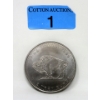 Image 1 : 1 Oz .999 Fine Titanium USA Buffalo Round 