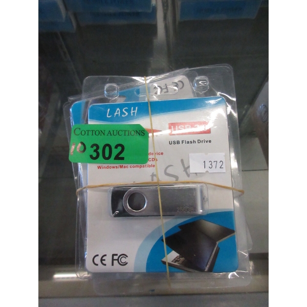 10 New 256 GB USB 2.0 Flash Drives