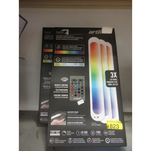 2 Artika "Impulse" Under Counter Lighting Kits
