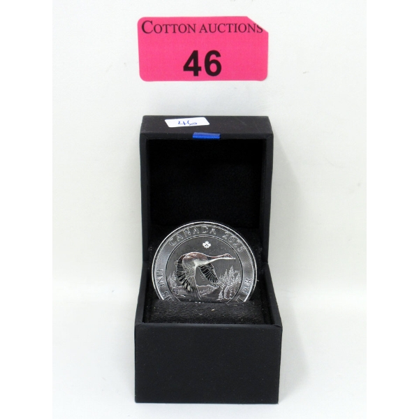 2 Oz .9999 Silver 2025 Canada Goose Coin 