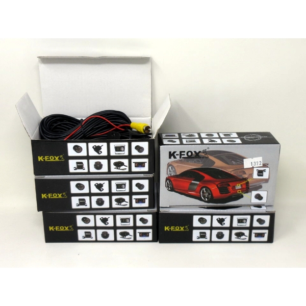 5 New K-Fox Automotive Rear View Cameras