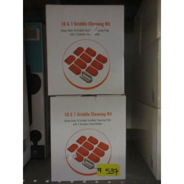 4 New 10 & 1 Griddle Cleaning Kits 