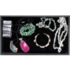 Image 1 : Selection of Gemstone Bracelets and Necklaces
