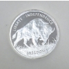 Image 1 : 1 Oz .999 Silver Buffalo PAMP Suisse Round 