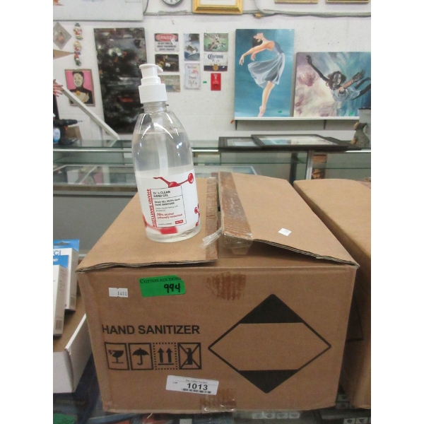 Case of Dr.'s Clean Hand Sanitizing Gel in Pump Bottles