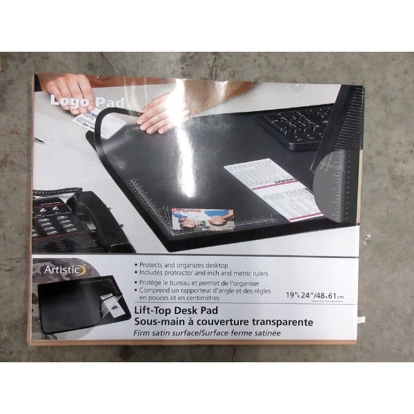 New Artistic Lift-Top Desk Pad - 19  x 24  /48 x 61cm