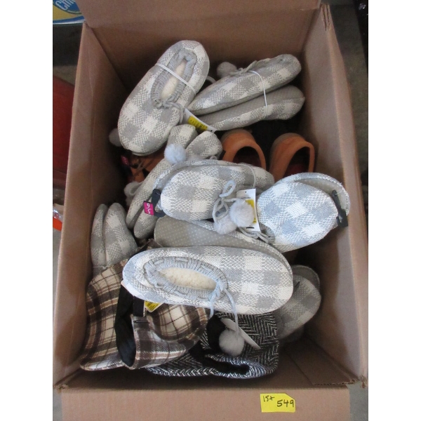 15+ New Pairs of Slippers & Caps