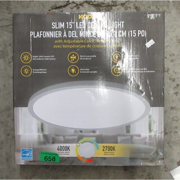 Koda Slim 15" Ceiling Light 