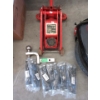 Image 1 : Hydraulic Trolley Jack, Ball Hitch &  New Sway Bar Links