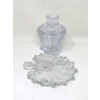 Image 2 : Antique 7" Cut Glass Perfume Bottle - Fan Stopper