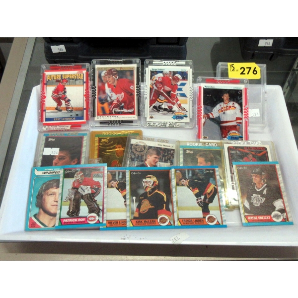 15 Hockey Cards from the 1980s and 1990s