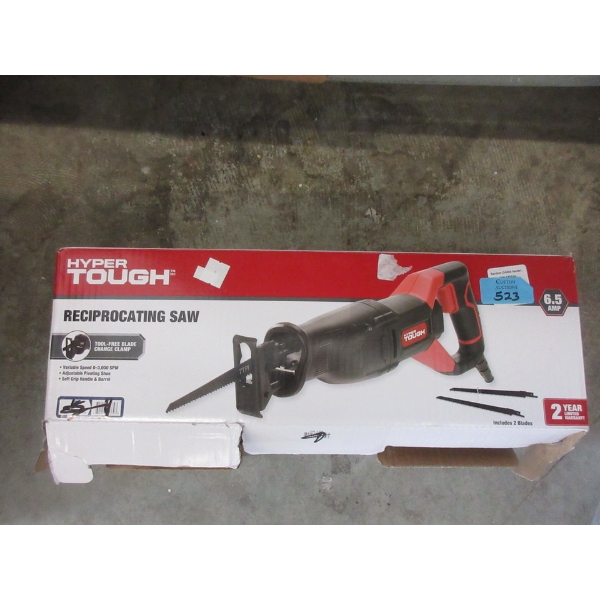 Hyper Tough Reciprocating Saw in Box