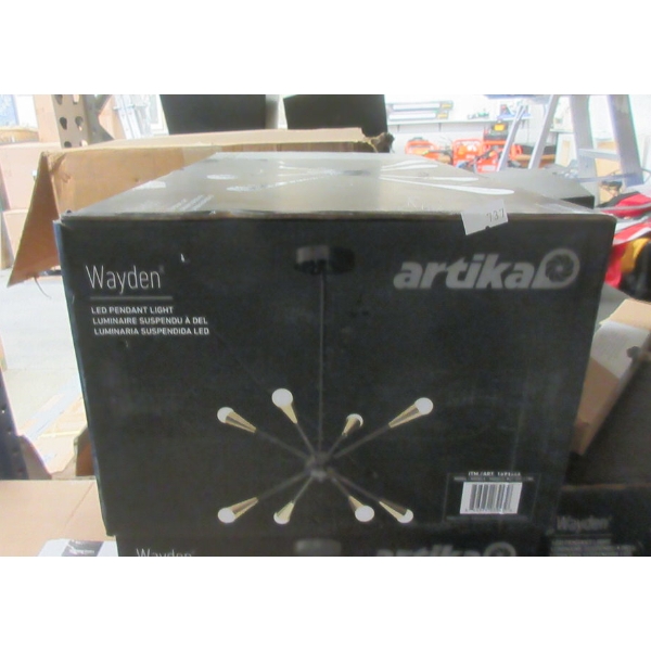 Artika "Wayden" LED Pendant Light - MCM Style