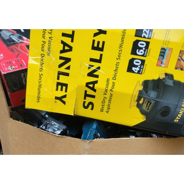 Skid of Customer Return Vacuums 