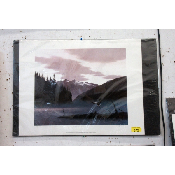 Chris MacClure "Eagle Spirit Evening" Print- #310/450