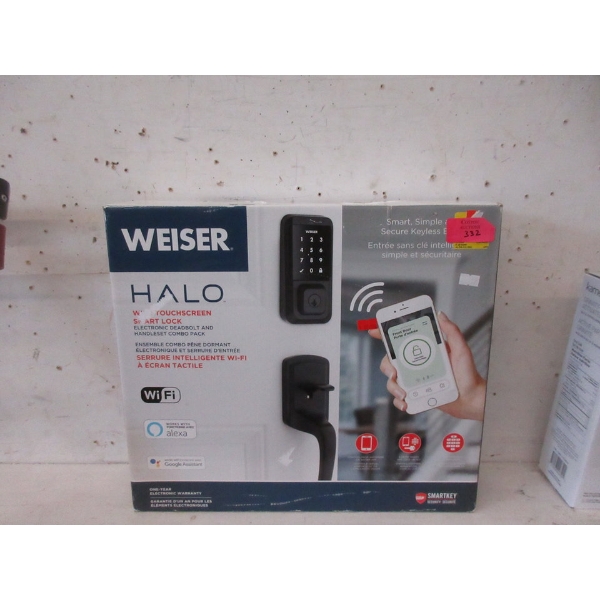 Weiser  Halo  Electronic Deadbolt & Handset