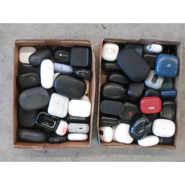 40 Charge Cases with 1 Earbud in Each Case - Preowned