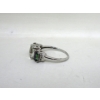 Image 2 : Aquamarine, Mystic Topaz & Diamond Ring