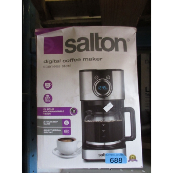 Salton Programmable Digital Coffee Maker