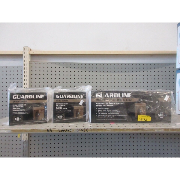 Guardline Wireless Driveway Alarm + 2 Extra Sensors