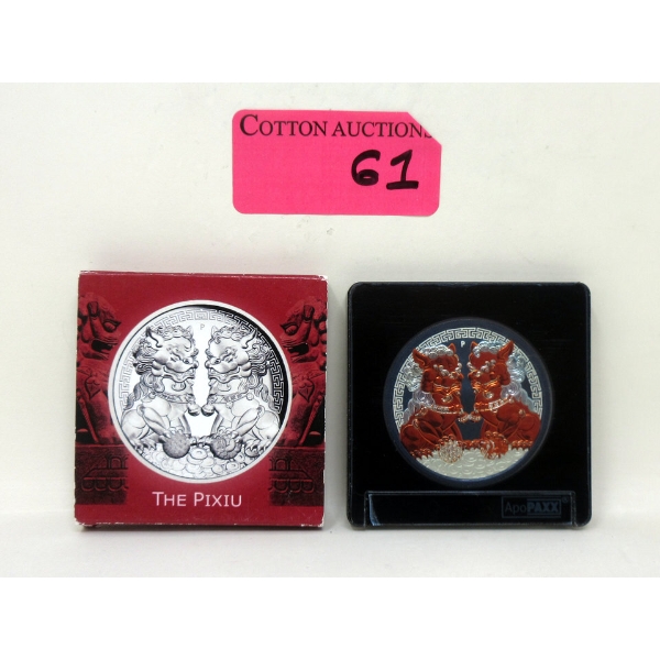Ultra Rare 1 Oz .9999 Silver Australia Sky Lions Coin 