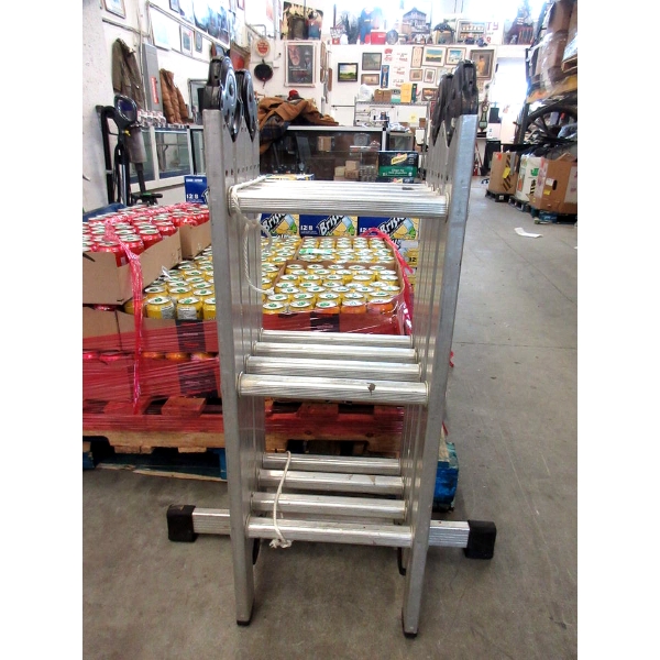 16' Aluminum Articulated Ladder - Preowned - As Is