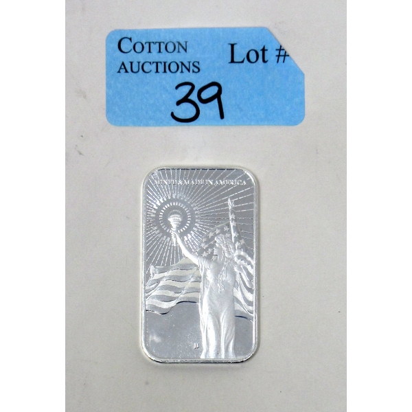 1 Oz .999 Silver American Reserve Asahi Mint Bar 