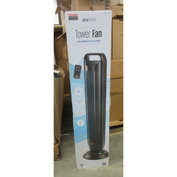 Seville Ultraslimline Tower Fan in Box