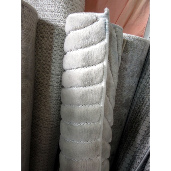 5' x 7' Neutral Soft Touch Patterned Area Carpet