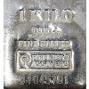 Image 3 : 1 Kilo .999+ Silver RMC Serial Numbered Bar