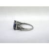 Image 3 : Mystic Topaz & Diamond Princess Cut Ring