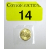 Image 1 : 1/10 Oz/ 3.10 Grams .9999 Fine Gold 2022 Maple Leaf Coin 
