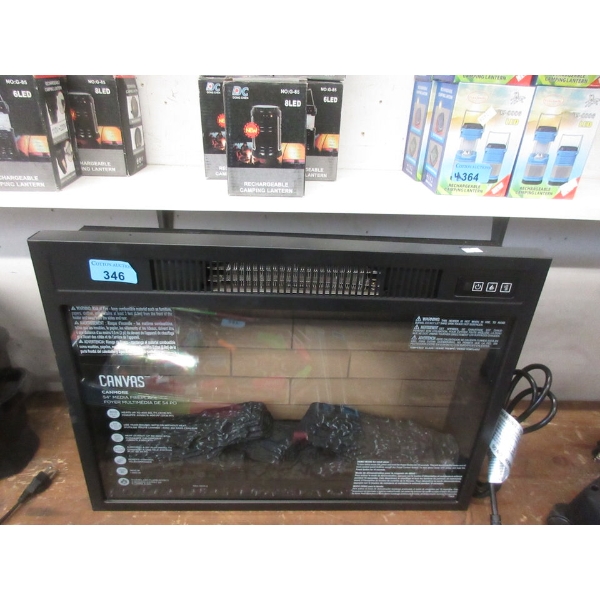 Canvas Canmore 54" Media Fireplace - No Box