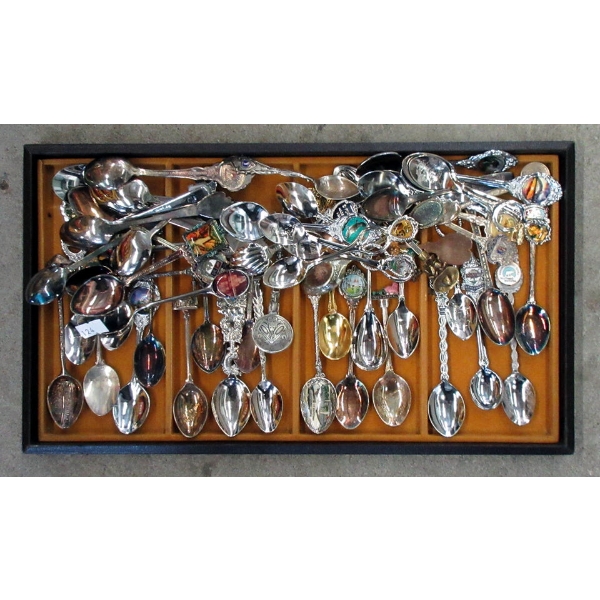 50 Assorted Collector Spoons
