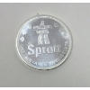 Image 2 : 1 Oz .999 Silver SPROTT Round 