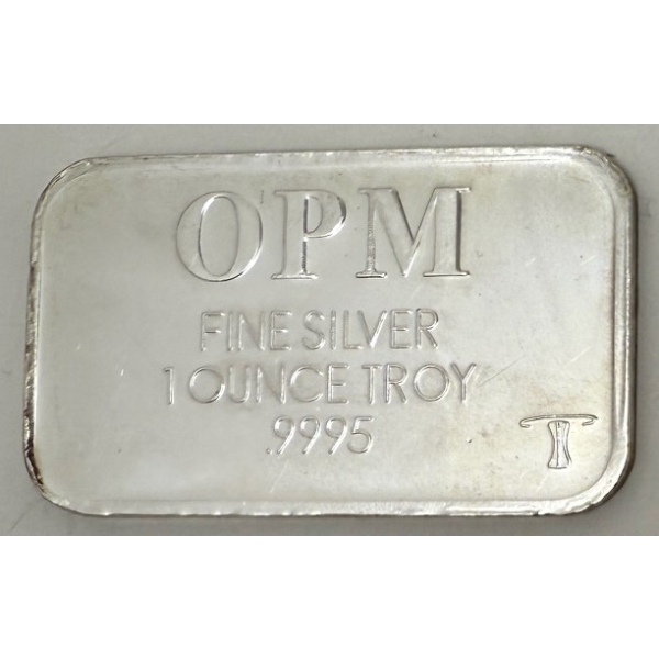1 Oz .9995 OPM Recycled Source Bar 