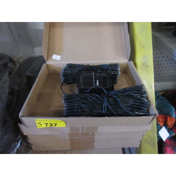 5 New Sets of 2 Solar 120 LED Twinkle Light Sets