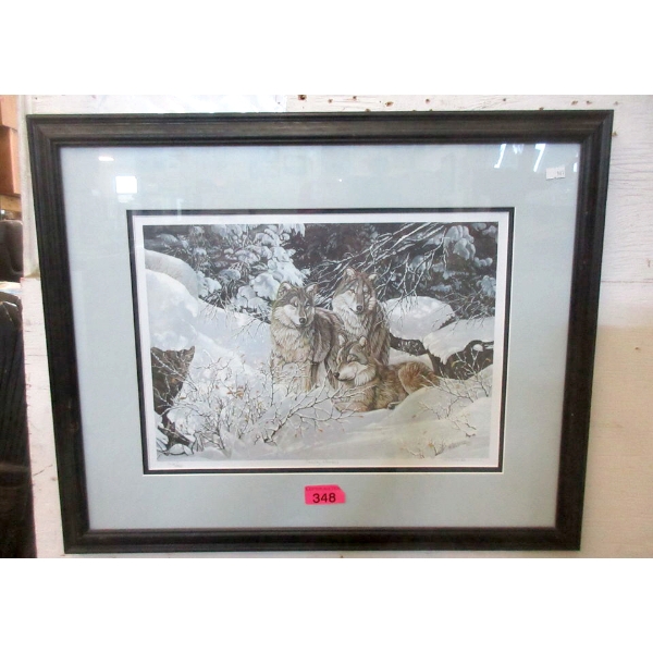 Martin Visser Ltd. Edition "Family Members" Print