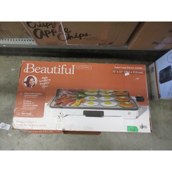 Drew Beautiful Extra Large Electric Griddle
