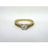 Image 2 : 14 KT Yellow Gold  Diamond Ring