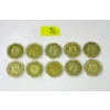 Image 1 : 10 x 2022 45th President Donald Trump Gold Clad Rounds 