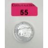 Image 1 : 1 Oz .999 Silver 2013 African Wildlife Elephant Coin 