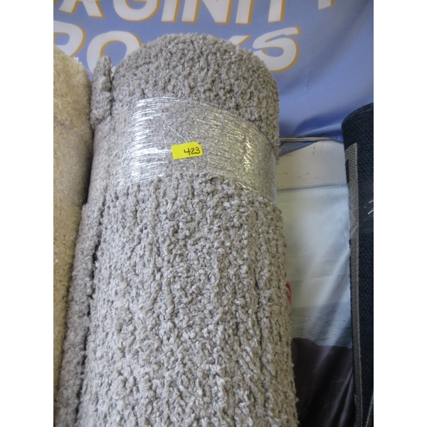 8' x 10' Grey Shag Area Carpet