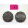 Image 1 : 2 x .999 Fine Titanium Buffalo Rounds 