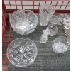 Image 2 : Shelf Lot of High Quality Crystal & Glass Serve Ware