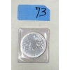 Image 1 : 1 Oz .999 Silver 2021 Bull Coin 